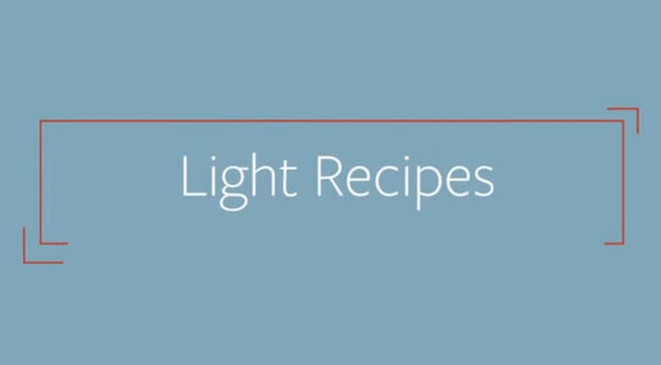 Light Recipes - Single Course