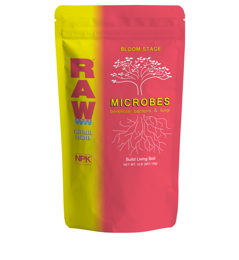RAW Microbes Bloom Stage | Beneficial Bacteria & Fungi | Flower & Fruit Support