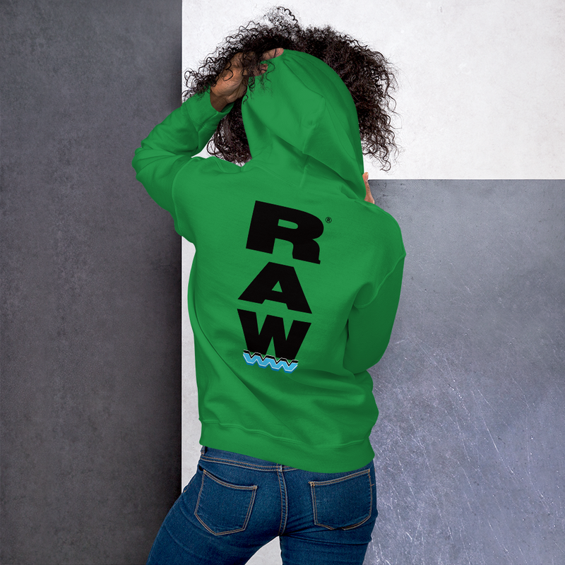 NPK / RAW Unisex Hoodie Black Logo