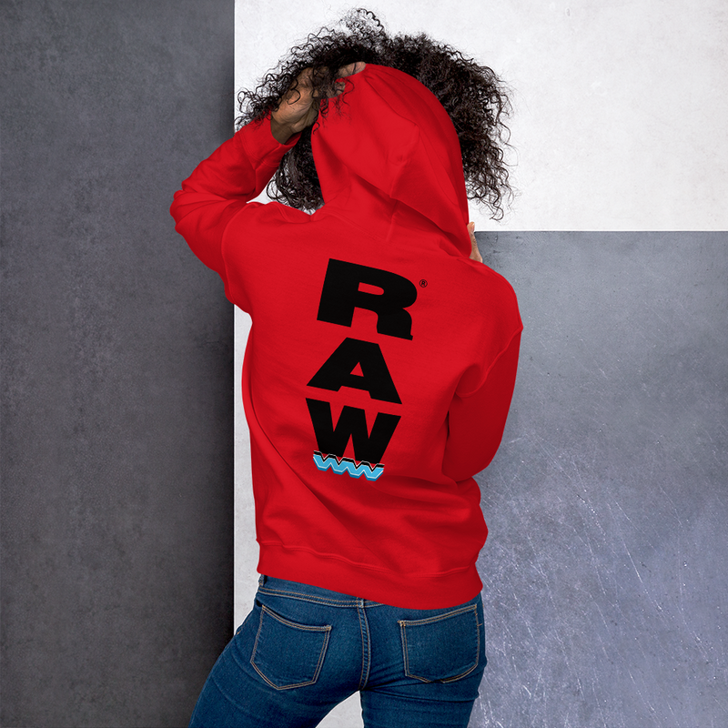 NPK / RAW Unisex Hoodie Black Logo