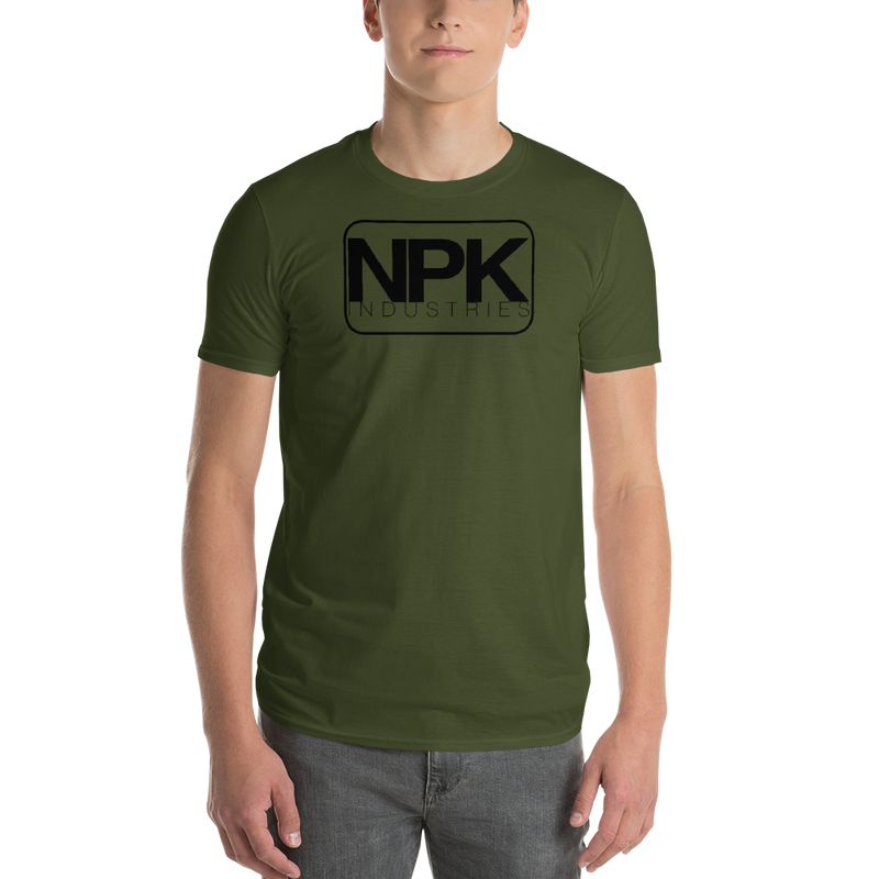 NPK Short-Sleeve T-Shirt Black Logo