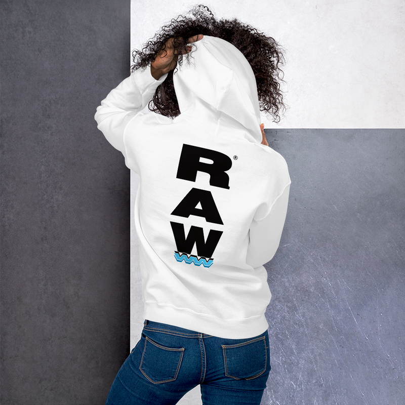 NPK / RAW Unisex Hoodie Black Logo