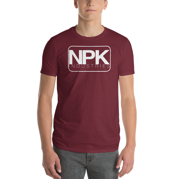 NPK Short-Sleeve T-Shirt White Logo