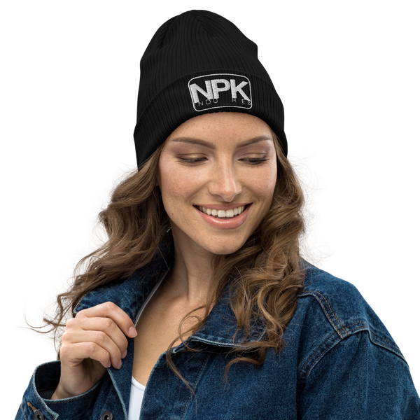 NPK Organic Embroidered Beanie