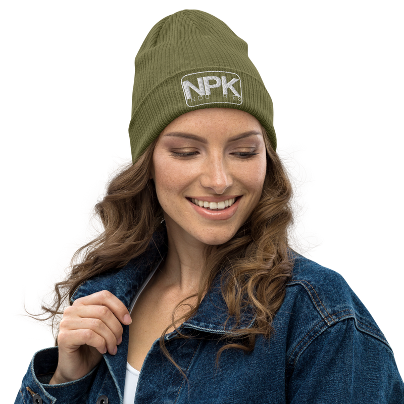 NPK Organic Embroidered Beanie